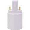 MANHONG BulbBasis - Convertitore G23 E27 E26 LED, lampada alogena CFL, adattatore per lampadina, presa resistente al fuoco, prolunga a vite
