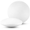 Netuno 5 Medallioni In Polistirolo, 10 X 3 Cm, Colore Bianco, Per Fai Da Te E Decorazioni, Idea Regalo Per Bambini, Disco Forma Rotonda