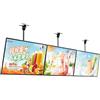 SULQING Display per Segnaletica Digitale Ultrapiatto per Bar Banconi︱Monitor Pubblicitario per Vetrine 3pcs︱Ledwall Schermo Pubblicitario︱Orizzontale/Verticale︱per Ristoranti,caffè e Negozi