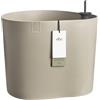 Elho Eden Aquacare Low 40cm Vasi per Piante - Tortora Tenue | L 39.6 x P 43.5 x A 36.1 cm | Adatto per uso interno | Plastica riciclata al 100%