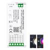 aixi-SHS Regolatore LED WiFi Tuya 5 in 1 - bianco caldo/bianco freddo dimmerabile, CCT, RGB, RGBW, RGBWC/RGBCCT DC5-24V, Controllo vocale Alexa Google Assistant