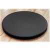 MOODMUSE Cuscino Per Sedia Rotondo,Cuscino Per Sedia Rotonda In Similpelle,Cuscino Rotondo Per Sedia In Schiuma Di Memoria,Casa Ufficio Cucina Antiscivolo Sedia Cuscino Di Seduta ( Color : Black , Size : 30cm/