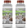 GiDeli bioetanolo 2 x 1 l profumo di cocco 96,6% etanolo per camini interni ed esterni, senza fumo e fuliggine, da mais e barbabietola da zucchero