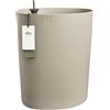 Elho Eden Aquacare High 40cm Vasi per Piante - Tortora Tenue | L 39 x P 43 x A 50.1 cm | Adatto per uso interno | Plastica riciclata al 100%