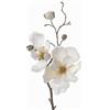 artplants.de Ramo di Magnolia Finta MALBINE, Crema, 50cm, Ø6-10cm | Magnolia Artificiale - Fiori Artificiali