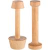 Mengmen 2 Pezzi Tart Tart Tamper Set Tart Stampi In Legno Crostate Tart Tamper Pasticceria Strumenti Tart Tamper FAI DA TE Torta Pasticceria Strumenti