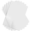 Gitua 100 Fogli Carbonio Formato A4, Colore Bianco, per trasferimento, Grafite, per fotocopiatrici, Legno, Carta, Tela, Vetro, Ceramica e Altre superfici, 1
