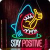 Maimeili Rimani positivo LED neon segno lampada decorativa acrilico dimmabile illuminare segno per camera da letto soggiorno bar cucina festa matrimonio arte parete decorazione