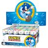 Bubble World Sonic the Hedgehog Bolle di Sapone 36 Pezzi 60ml Regalini Fine Festa Compleanno Bambini Gadget Invitati. Liquido con Gioco Labirinto sul Tappo. Gadget compleanno Made in Italy