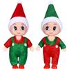 YAJIMAOY Pezzi Bambola Natale, Elfo, Regalo Capodanno