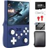 migofee R36MAX 2 Console di gioco portatile retrò, display IPS HD da 4,5 pollici | Impugnatura staccabile, 128 GB di archiviazione, batteria da 4000 mAh, Linux open source, console emulatore portatile