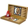 Yenigun Tavla Yenigun - Set di pedine in legno compresso laminato con motivo persiano da 50,8 cm