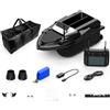 Generic V080 GPS Bait Boat, 12V Dual Motor, Dual Hopper, 800 m di portata | Memorizza 180 waypoint in 9 zone di pesca, porta fino a 3 kg di esca e include un telecomando schermo HD da 4,3 pollici.