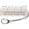 higyee Giocattolo Fidget tastiera gatti portachiavi clicker, 4 pulsanti | Simpatico gatto Fidget Tastiera Giocattoli dita antistress, Mini tastiera Clicker Portachiavi, per adulti bambini