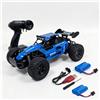 MaxBinTon Macchina Telecomandata 1:12, Fuoristrada, Blu | 2 batterie da 60 min, 25 km/h, 2,4 GHz 6 canali, 4 modalità LED, lega, doppia velocità