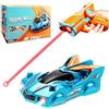 3T6B RC Wall Climbing Car, Anti-Gravità con 360 ° Rotazione & Luci LED per Kid | Guida lungo pareti e soffitti, giocattolo da corsa a infrarossi