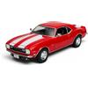 Generisch Welly - Modellino di auto compatibile con Chevrolet Camaro Z28 1968, rosso, circa 1/24 1:24, in metallo, in scatola