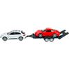Generic Kit auto compatibile con Porsche Macan Turbo e Porsche 911 Carrera S 991 in scala 1:34-1:39 in metallo pressofuso nuovo nella confezione