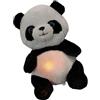 ljhnba Giocattolo Panda Peluche Multiuso lenitivo per la respirazione del Battito Cardiaco per e Adulti Che Crea Un Ambiente Sonno Portatile Giocattolo per Dormire Portatile