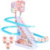 GENERIC Giocattolo Delle Montagne Russe Per Montagne | Track Slide Toys Montagne | Russe | Giocattolo Di Piste Con Scivoli Elettrici | Di Pista Sulle Montagne Russe Race Di Animali