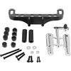 KEEDA Plastica Doppio Tubo di Scarico Licenza Staffa per 1/10 RC Car On Road Drift Tamiya HSP HPI Kyosho Axial SCx10 Decorazione