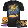 Funko Pop! & Tee: Animated Spider-Man - Hobgoblin - Glow in The Dark - Extra Large - (XL) - Marvel Comics - T-Shirt, Maglietta Vestiti a Maniche Corte con Figura in Vinile da Collezione Uomini