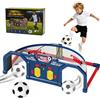 LTFIOON Giocattolo da calcio, 3 livelli difficoltà con Luci e Punteggio | Giochi di allenamento calcio, Guida luminosa & Musica, Giocattolo sportivo con 1 pallone, Regalo per bambini dai 6 anni in su