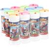 Bubble World Bolle di Sapone Spiderman Set 12 Pezzi Shrink da 60ml. Regalini Fine Festa Compleanno Bambini Gadget Invitati. Liquido con Gioco Labirinto sul Tappo. Gadget compleanno Made in Italy