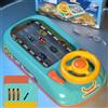 Generico Simulazione del Volante per Bambini Guida Giocattolo Puzzle Console di Gioco Desktop per Evitare di Correre Attraverso la Grande Avventura 3806