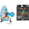 Dragon Ball Z Dragon Ball Dragon Stars Power Up Super Saiyan Blue Goku Anime Figure | Figura Goku articolata da 17 cm con accessori | Figure d'azione Bandai Dragon Stars Anime Regali Merch | Giocattolo