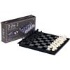 LE DUE TORRI Scacchiera Completa Magnetica da Viaggio 30x30cm + Dama + Backgammon