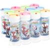 Bubble World Bolle di Sapone Spidey Set 12 Pezzi Shrink da 60ml. Regalini Fine Festa Compleanno Bambini Gadget Invitati. Liquido con Gioco Labirinto sul Tappo. Gadget compleanno Made in Italy