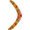 SVNR Boomerang per bambini e adulti - ritorno boomerang in plastica EVA, giocattolo da lancio a forma di V per giochi all'aperto e sport all'aperto (sole rosso)