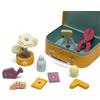 SEVI Play Set Valigetta SOS Piante (17 pz) Giochi musicali, giocattoli educativi in legno, giochi 2+ | 15,5x20,5x8,5cm taglia cm Nature Botanical | modello 83141
