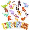 CXNXFD Mini puzzle da 30 pezzi, regalo di compleanno, facile da montare | 30 mini puzzle con animali 3D, facili da montare e divertenti, regali significativi per feste di compleanno