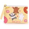 KARACTERMANIA We Bare Bears Siamo Solo Orsi Giallo-Necessaire, Giallo, 17 x 12.5 cm