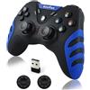VooFun Controller PC 2,4G Wireless per PC/PS3/Steam/Android TV con Hall Joysticks | Joystick PC Controller PS3 con Doppia Vibrazione, Gaming Gamepad per Windows 8/10/11 PS3 Steam Laptop Raspberry Pi Android TV