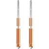 Creality Ufficiale K2 Pro Ugello 0.4 mm 2 pezzi, Ugello K2 Pro a Sostituzione Rapida con Cavità più Grande, Accessori di Ricambio per Ugello Hotend in Lega di Rame e Acciaio Temprato per K2 Pro Combo