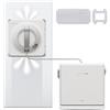 ECOVACS WINBOT W2S PRO OMNI Care Kit Robot lavavetri con stazione | Pulizia da bordo a bordo, Navigazione intelligente, Serbatoio capiente, Funzionamento silenzioso, Adatto a diverse superfici