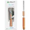 Creality Ufficiale Ugello K2 Plus 0.2 mm, Ugello K2P a Sostituzione Rapida con Lega di Rame e Acciaio Temprato, Ugello ad Alto Flusso, Supporta la Stampa ad Alta Velocità per K2 Plus/Creality Hi