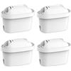 Waterdrop Filtri, Sostituzione per Brita® Maxtra+® Plus, 4 Pack | Sostituzione per Maxtra Pro® All-in-1 Filtro, Compatibile con Brita® Marella® Caraffa Filtrante, TÜV SÜD, NSF Certificata