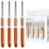 Creality Ugelli ufficiali K2 Plus, 0,4 mm, 0,6 mm, 0,8 mm, 4 ugelli a cambio rapido in lega di rame e acciaio temprato, per stampanti 3D K2 Plus/Creality Hi