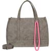 Fritzi aus Preussen Fritzi Easy Tote Borsa Shopper Donna Vegana in Pelle Sintetica Borsa a Spalla con Cerniera Tracolla Regolabile Shopper Grande per Quotidiano Lavoro Shopping Viaggi 19 L Nero, Marrone, Marrone Scuro