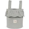 PASITO A PASITO Borsa Bucket Strisce Matcha
