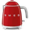SMEG Bollitore Elettrico Piccolo Smeg 50'S Style 0,8L : Colore - Rosso