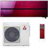 MITSUBISHI ELECTRIC Climatizzatore Condizionatore Serie Kirigamine 12000 Btu MUZLN35VG/MSZLN3 : Colore - Rosso