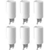 Energetic Lampadina LED G9, 3,3 W, 370 lumen, bianco caldo 3000 K, confezione da 6