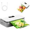 SUPRBIRD Mini termosigillatrice portatile per sacchetti in alluminio | Con display LED e 6 livelli di temperatura,Retro magnetico con taglierino nascosto,Perfetto per conservare il cibo in cucina
