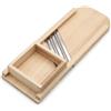 PEEWIT Tagliaverdure da cucina in legno, grattugia in legno per verdure, 3 lame GRANDE