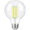 FLSNT Lampadina LED E27 G125 Equivalente 200W, 18W, 3000LM, 6500K, Bianco Freddo, Vetro Trasparente, Non Dimmerabile, 230V, Confezione da 1